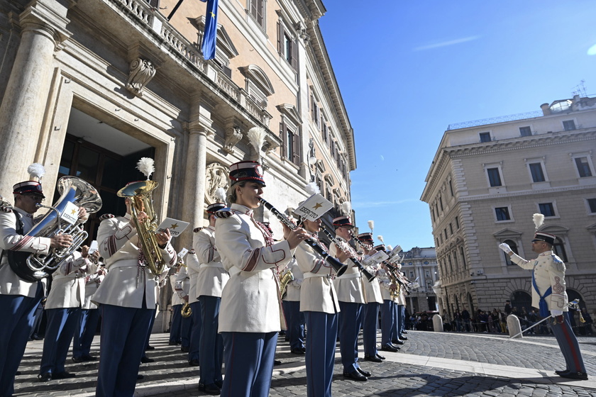 Open-door day at Montecitorio Palace in Rome