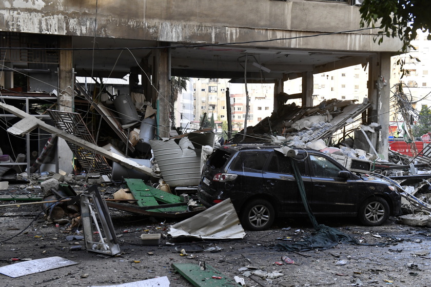 Israeli airstrikes hit southern Beirut suburb