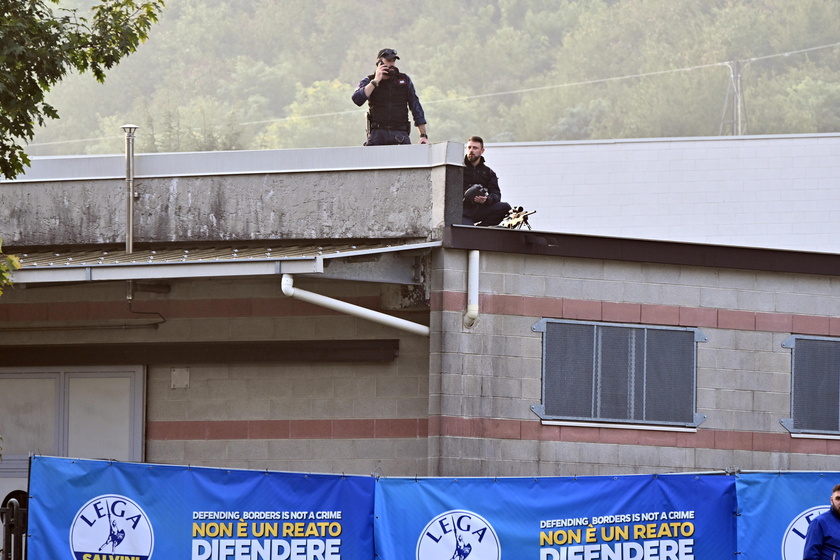 Italian right-wing Lega party holds traditional rally in Pontida