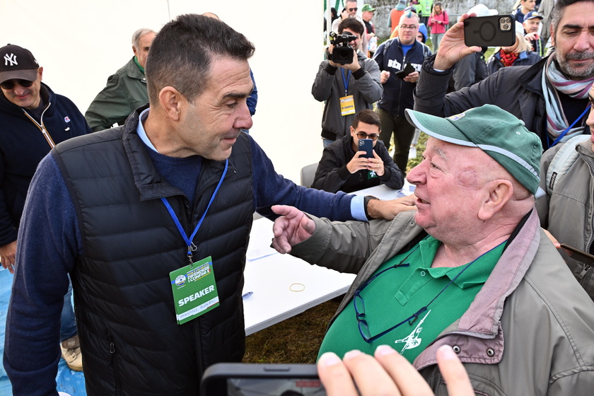 Italian right-wing Lega party holds traditional rally in Pontida