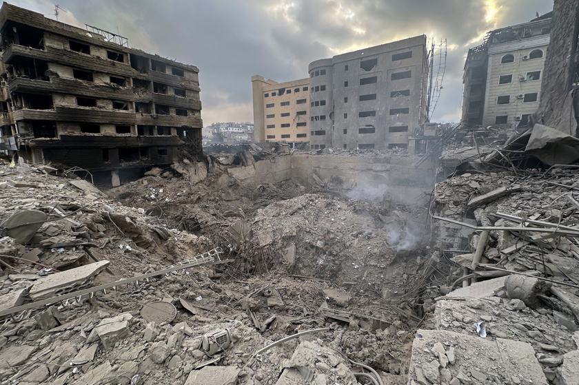 Aftermath of overnight Israeli airstrikes on Beirut, Lebanon