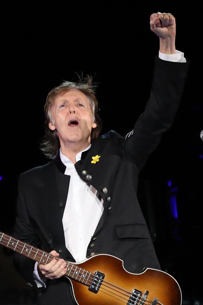 Paul McCartney in concert in Perth