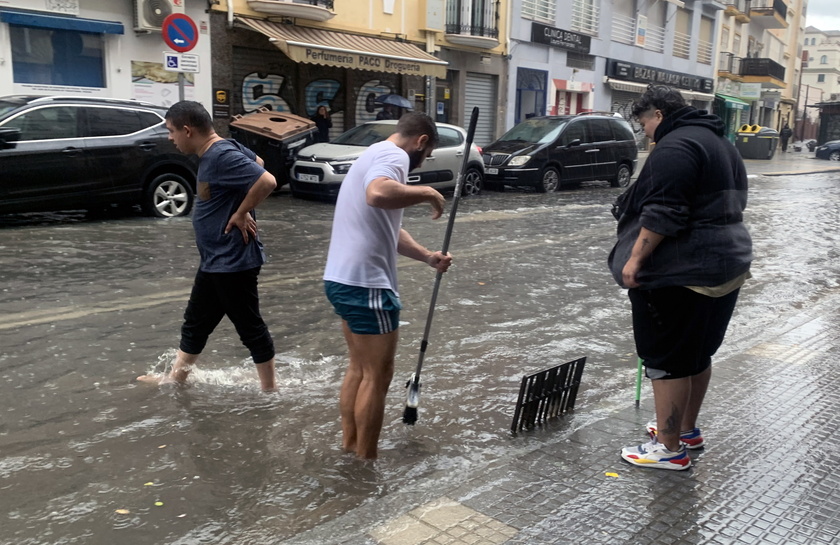 Malaga on red alert for extreme risk due to forecast of heavy rains