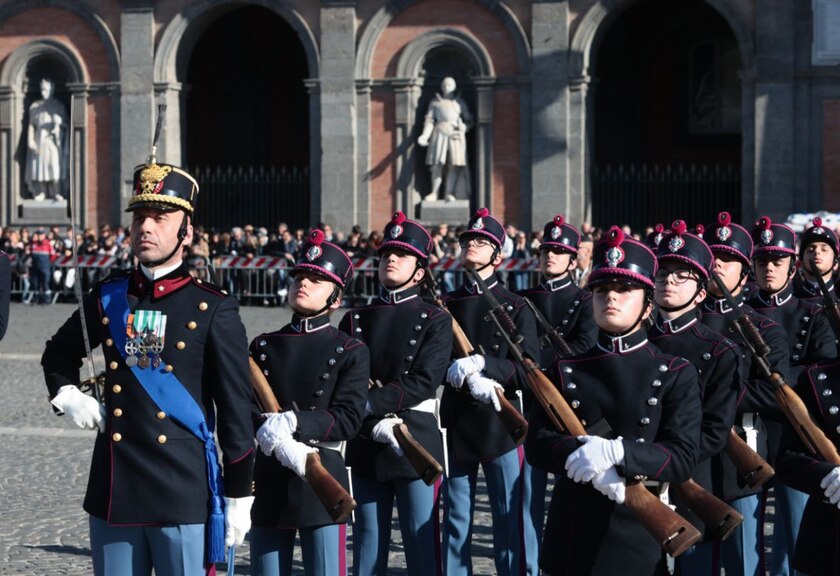 A Napoli giura il 237esimo corso allievi della Nunziatella