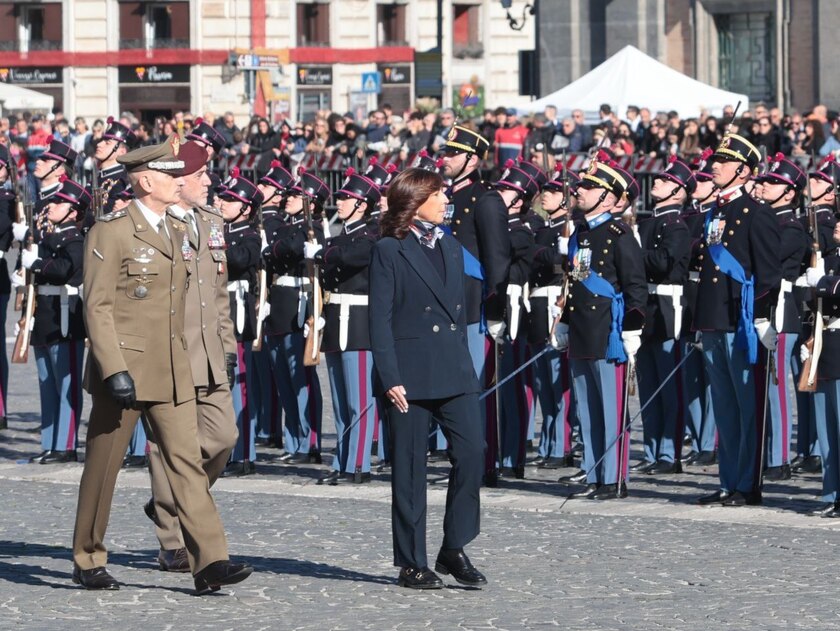 A Napoli giura il 237esimo corso allievi della Nunziatella