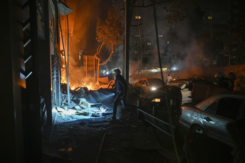 At least one dead in Israeli raid on Beirut