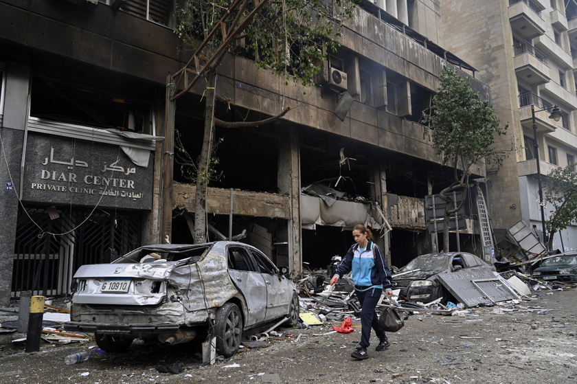 Israeli airstrike hit Mar Elias street in central Beirut 