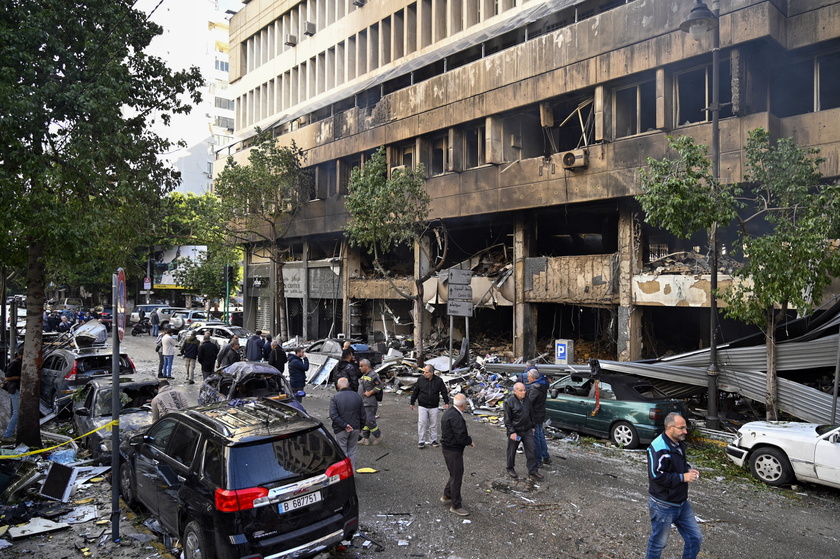 Israeli airstrike hit Mar Elias street in central Beirut 