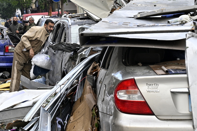 Israeli airstrike hit Mar Elias street in central Beirut 