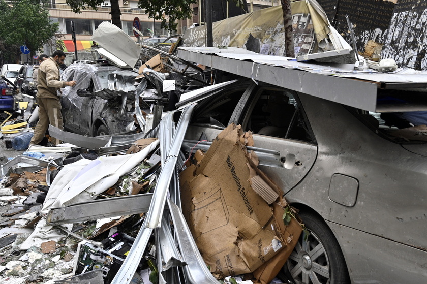 Israeli airstrike hit Mar Elias street in central Beirut 