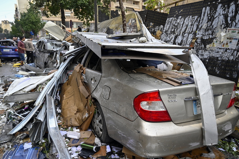 Israeli airstrike hit Mar Elias street in central Beirut 