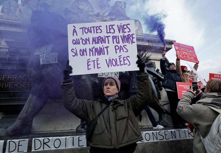 Le manifestazioni contro la violenza sulle donne nel mondo