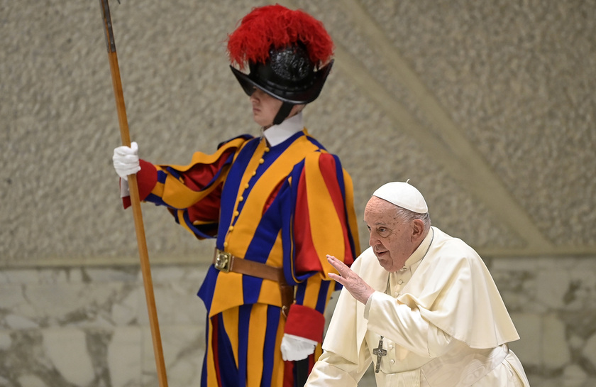 Pope Francis' audience with fishermen