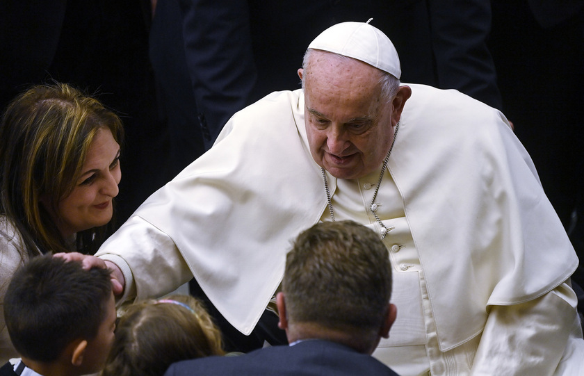 Pope Francis' audience with fishermen