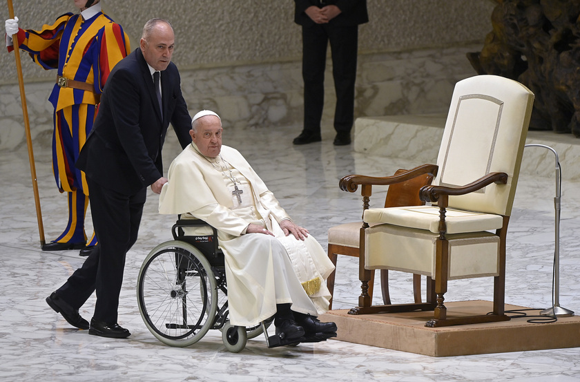 Pope Francis' audience with fishermen