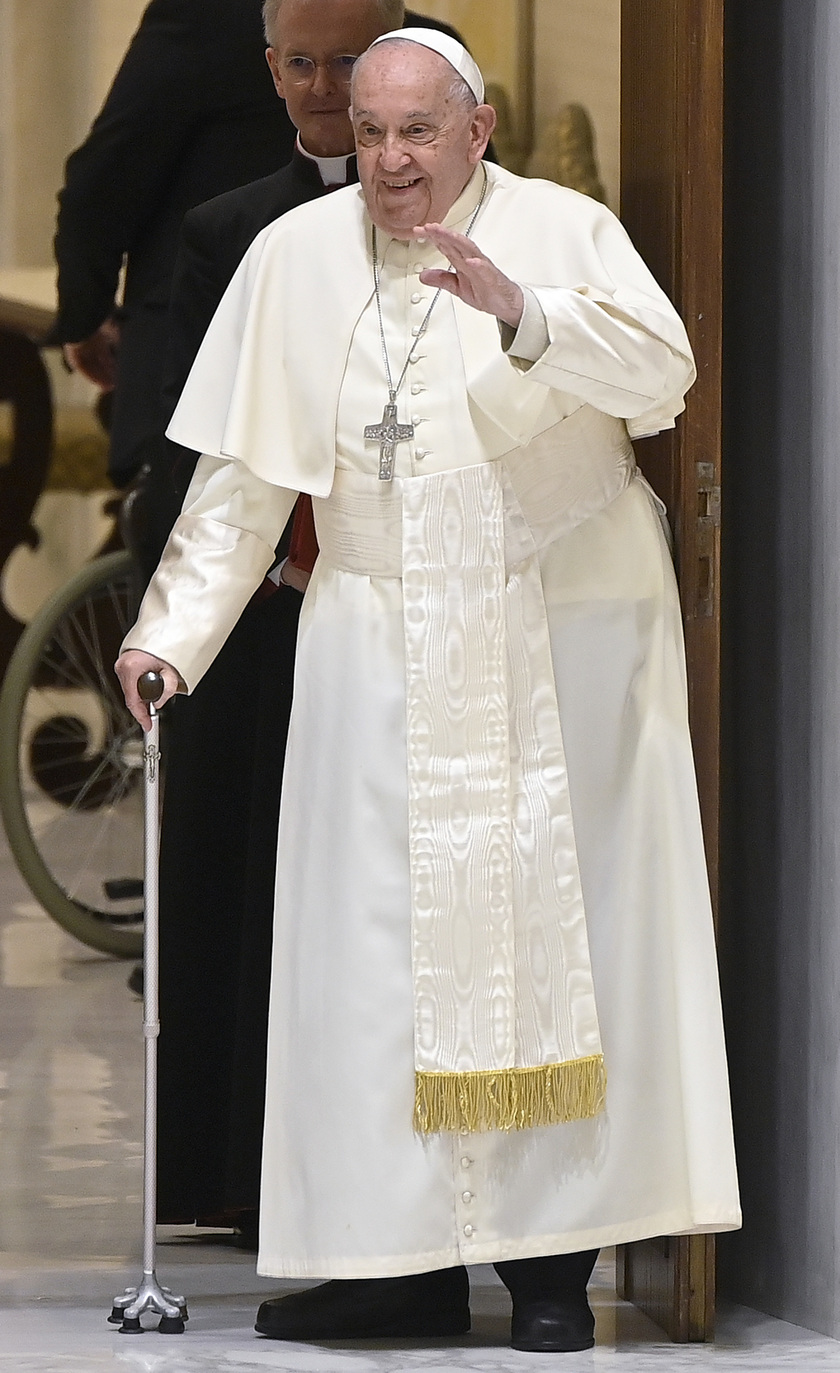 Pope Francis' audience with fishermen