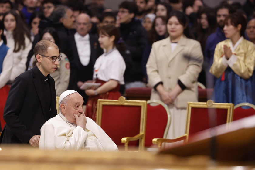 Pope Francis celebrates a Holy Mass on World Youth Day 