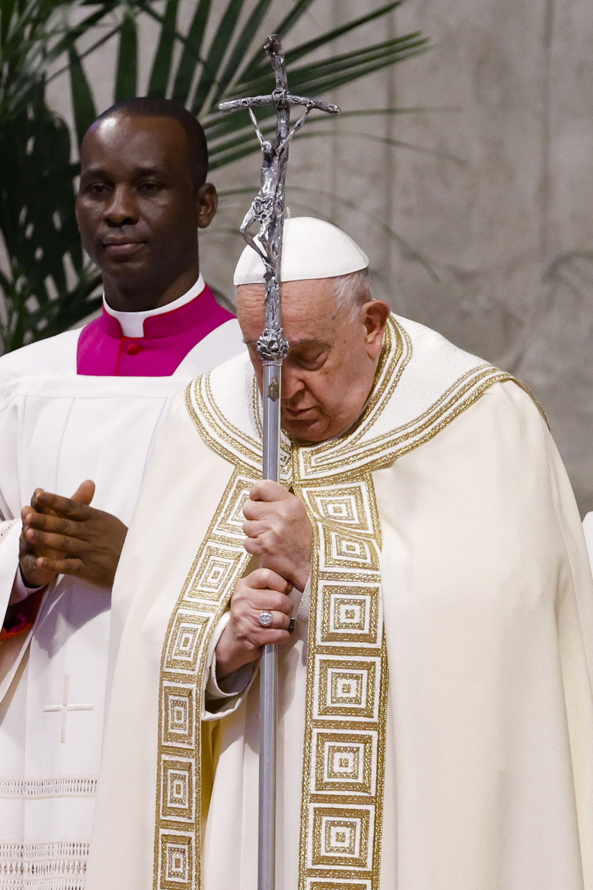 Pope Francis celebrates a Holy Mass on World Youth Day 