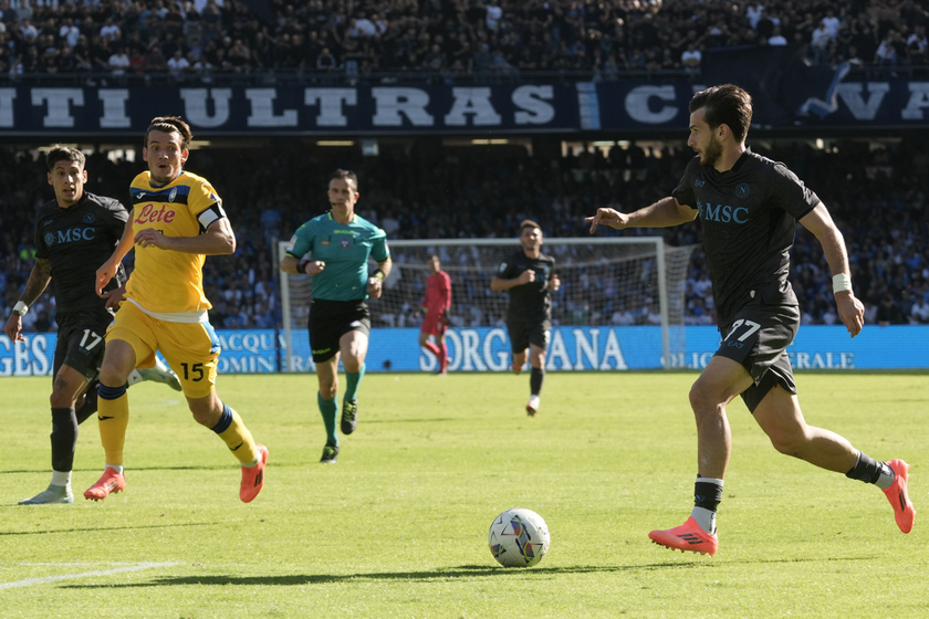 Soccer: Serie A SSC Napoli - Atalanta BC