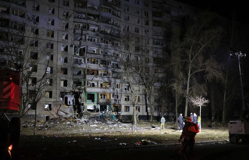 At least 25 injured in glide bomb strike on Kharkiv