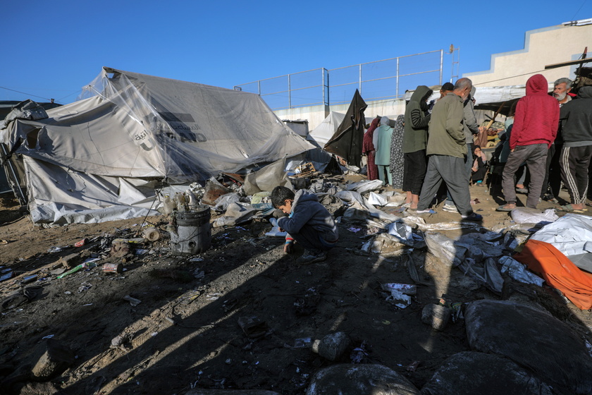 Nearly two dozen killed in Israeli airstrike in central Gazan stadium