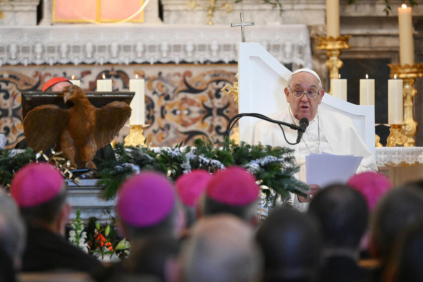 Pope Francis visits Ajaccio in Corsica island