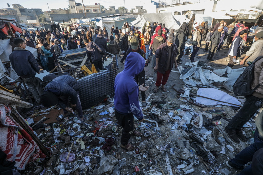 Nearly two dozen killed in Israeli airstrike in central Gazan stadium