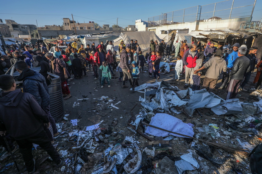 Nearly two dozen killed in Israeli airstrike in central Gazan stadium