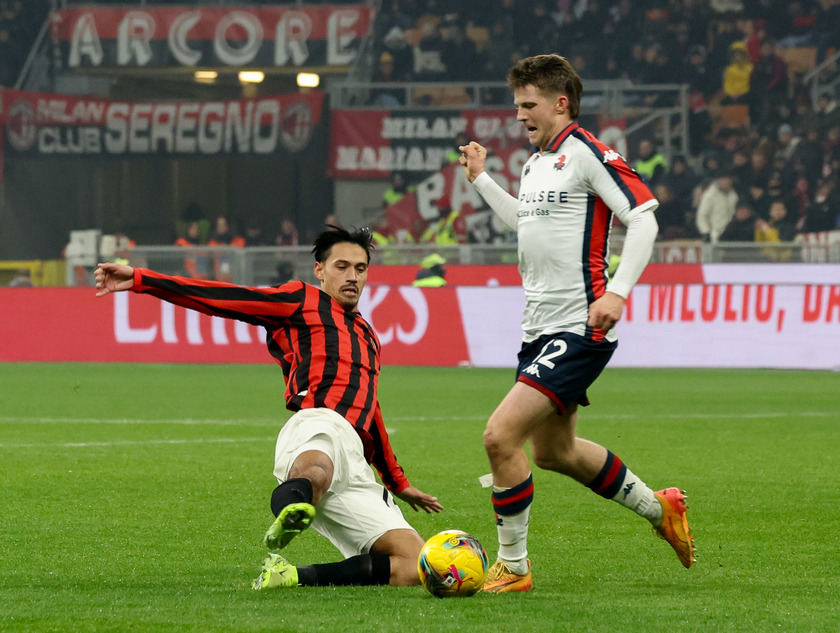 Serie A; AC Milan-CFC Genoa