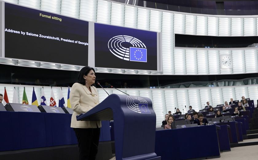 European Parliament session in Strasbourg