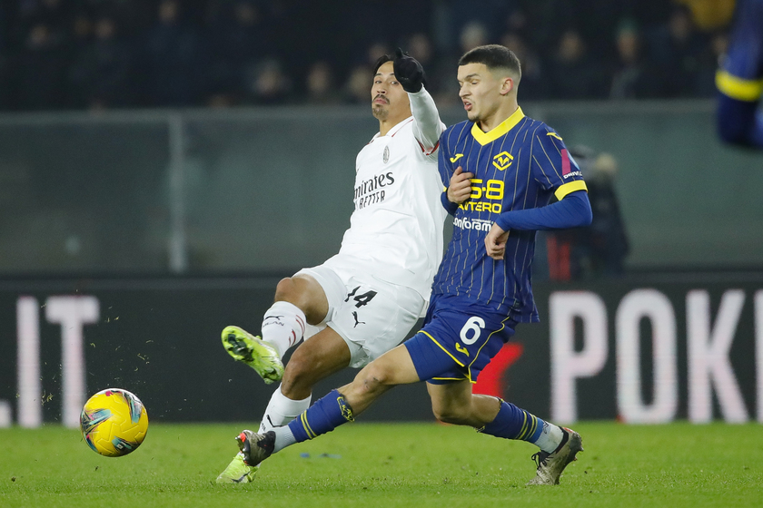 Soccer: Serie A; Hellas Verona vs AC Milan