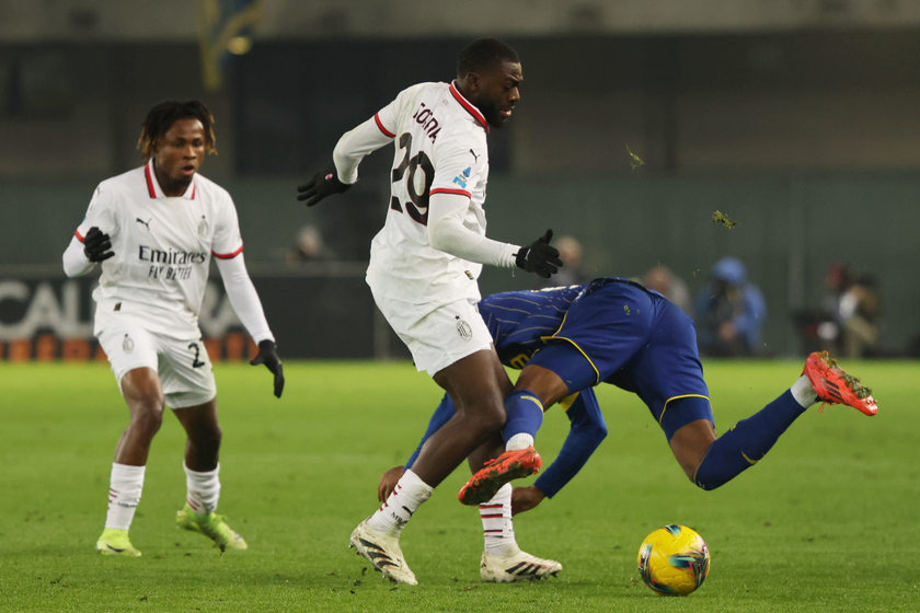 Soccer: Serie A; Hellas Verona vs AC Milan