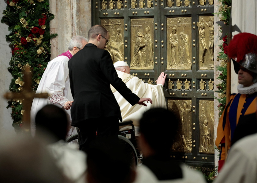 Opening of the Holy Door and Holy Mass in the Vatican