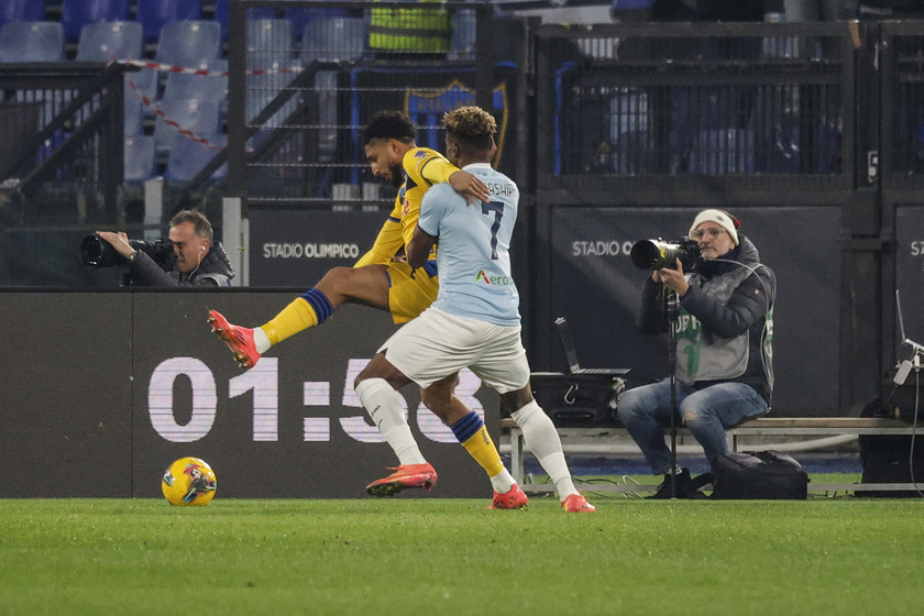 Serie A soccer match between SS Lazio vs Atalanta BC