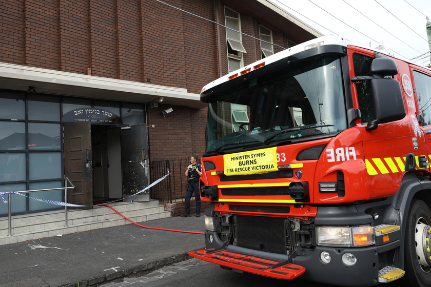 Fire damages Adass Israel Synagogue in Melbourne