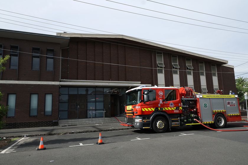 Fire damages Adass Israel Synagogue in Melbourne