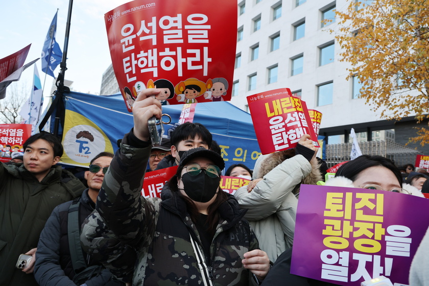 Protests calling for the impeachment of President Yoon Suk Yeol 