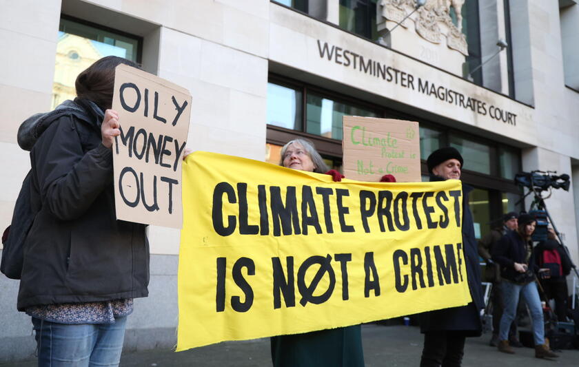 Day 1 of Greta Thunberg's trial over protest in central London