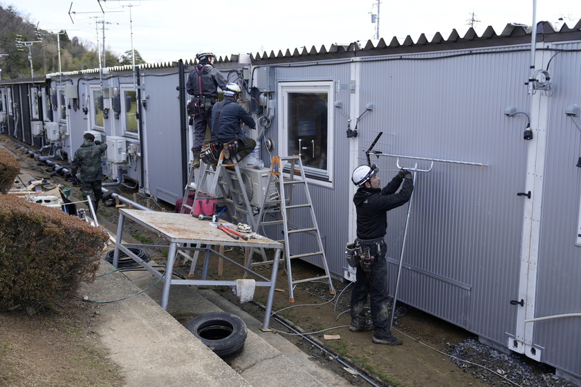 Japan marks one month after New Year 's Day earthquake - RIPRODUZIONE RISERVATA