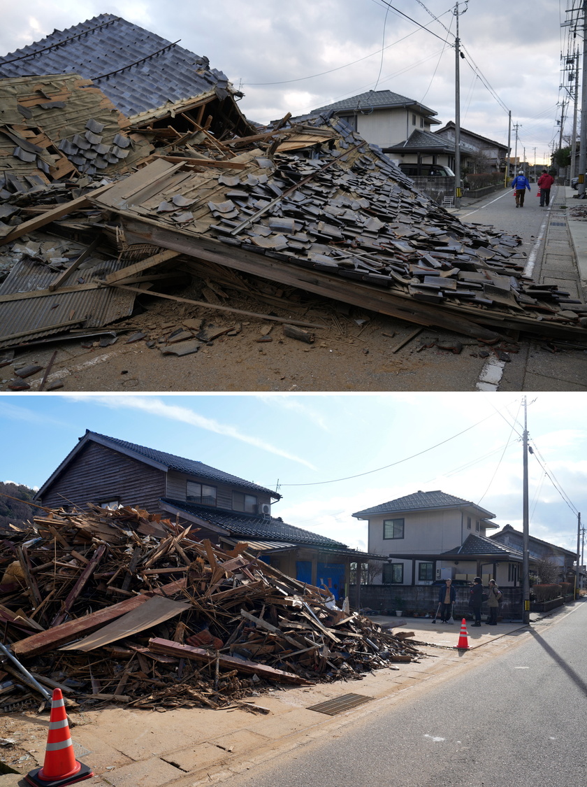 Japan marks one month after New Year 's Day earthquake - RIPRODUZIONE RISERVATA