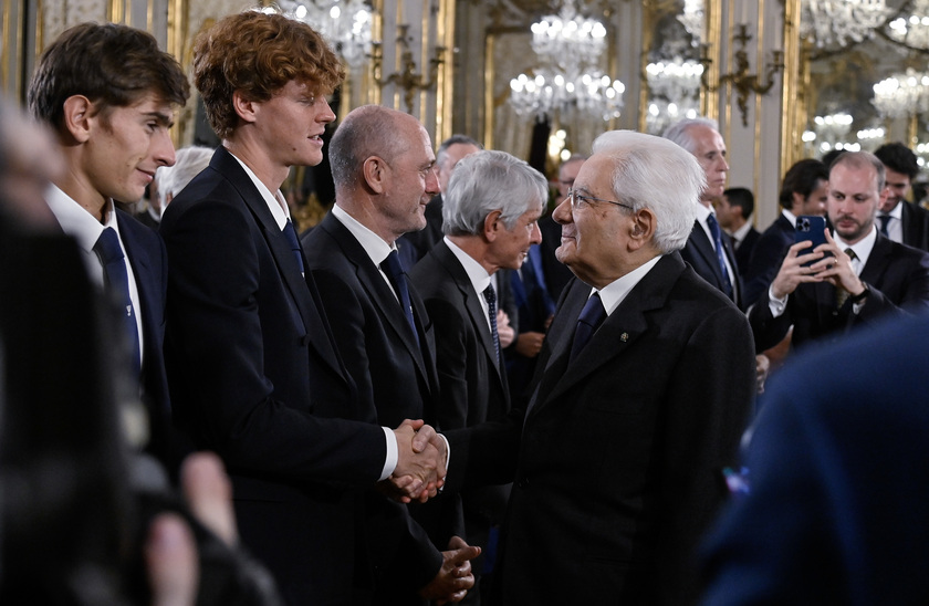 ++ Mattarella, straordinario spirito di squadra team Davis ++ - RIPRODUZIONE RISERVATA