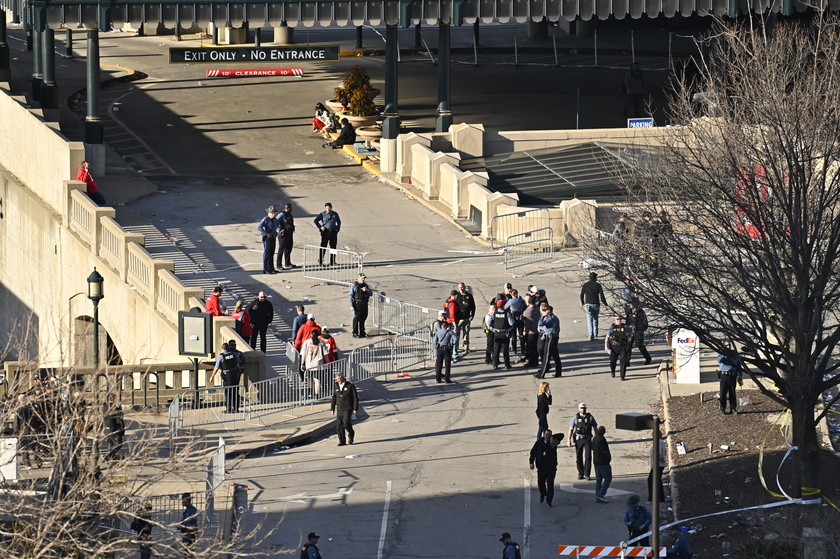 Shooting at Kansas City Chiefs Super Bowl LVIII Victory Parade - RIPRODUZIONE RISERVATA