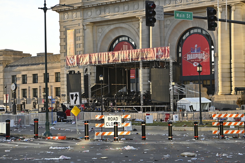 Shooting at Kansas City Chiefs Super Bowl LVIII Victory Parade - RIPRODUZIONE RISERVATA