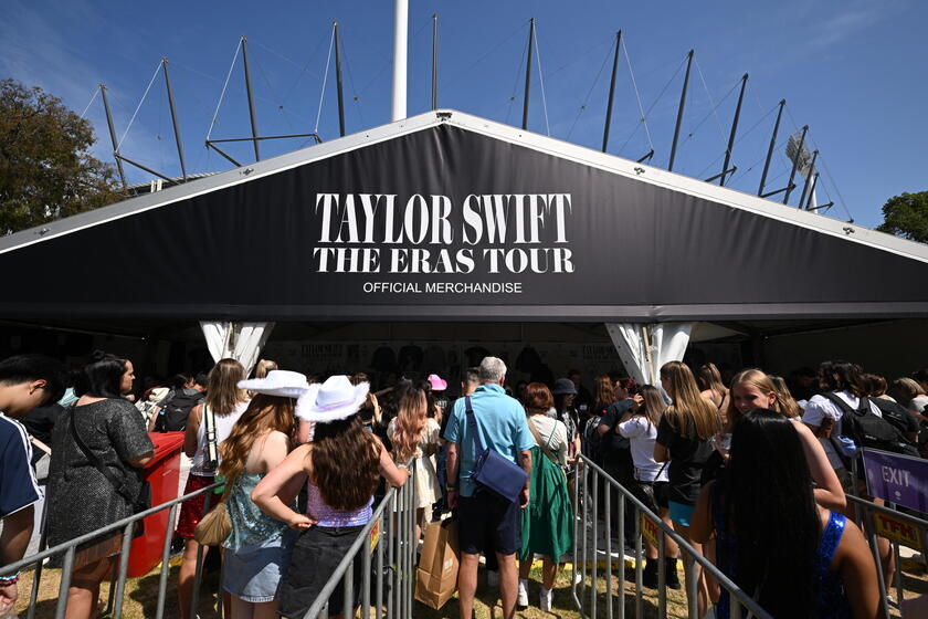 'Taylor Swift: The Eras Tour ' in Melbourne © ANSA/EPA