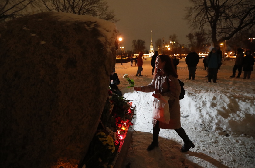 Vigil for Alexey Navalny - RIPRODUZIONE RISERVATA