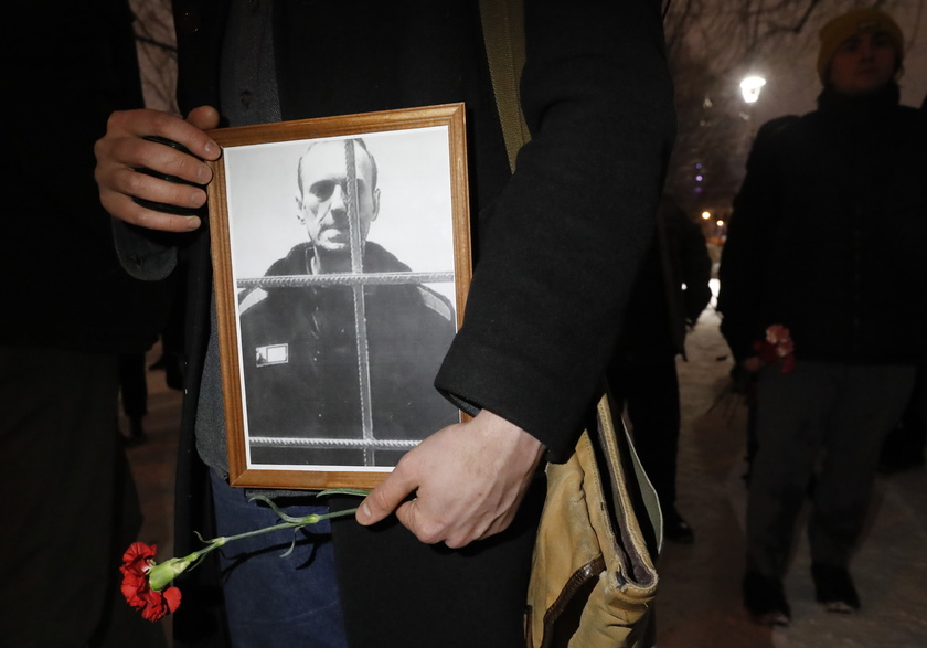 Vigil for Alexey Navalny - RIPRODUZIONE RISERVATA