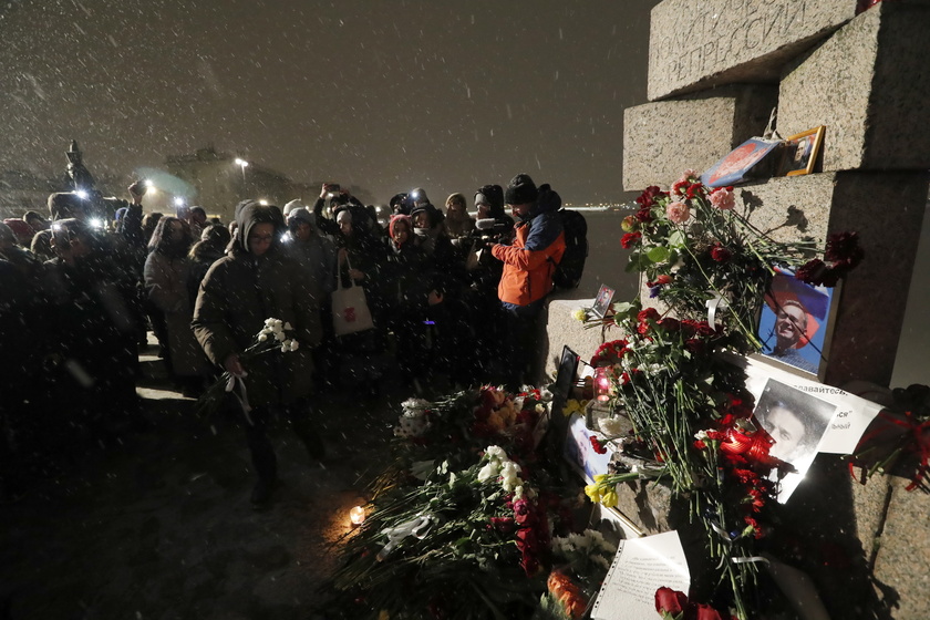 Vigil for Alexey Navalny - RIPRODUZIONE RISERVATA