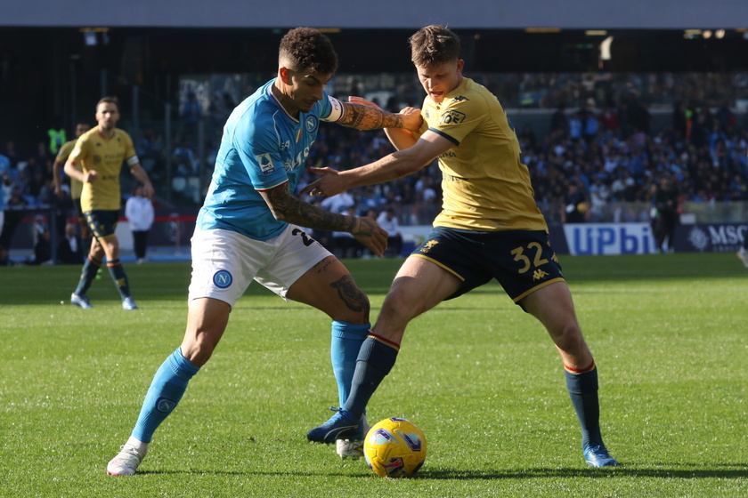 Serie A - Napoli vs Genoa - RIPRODUZIONE RISERVATA