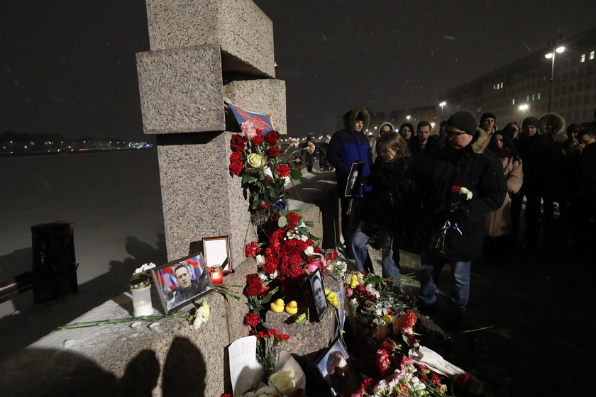 Vigil for Alexey Navalny - RIPRODUZIONE RISERVATA