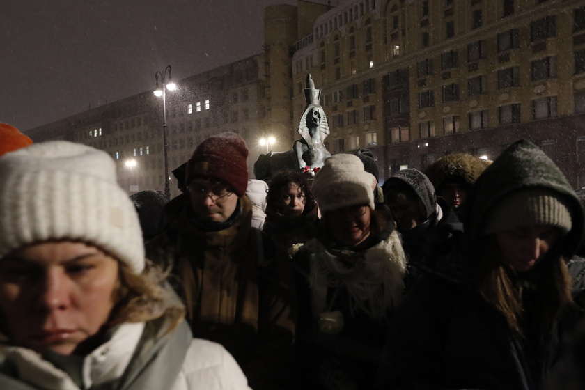 Vigil for Alexey Navalny - RIPRODUZIONE RISERVATA